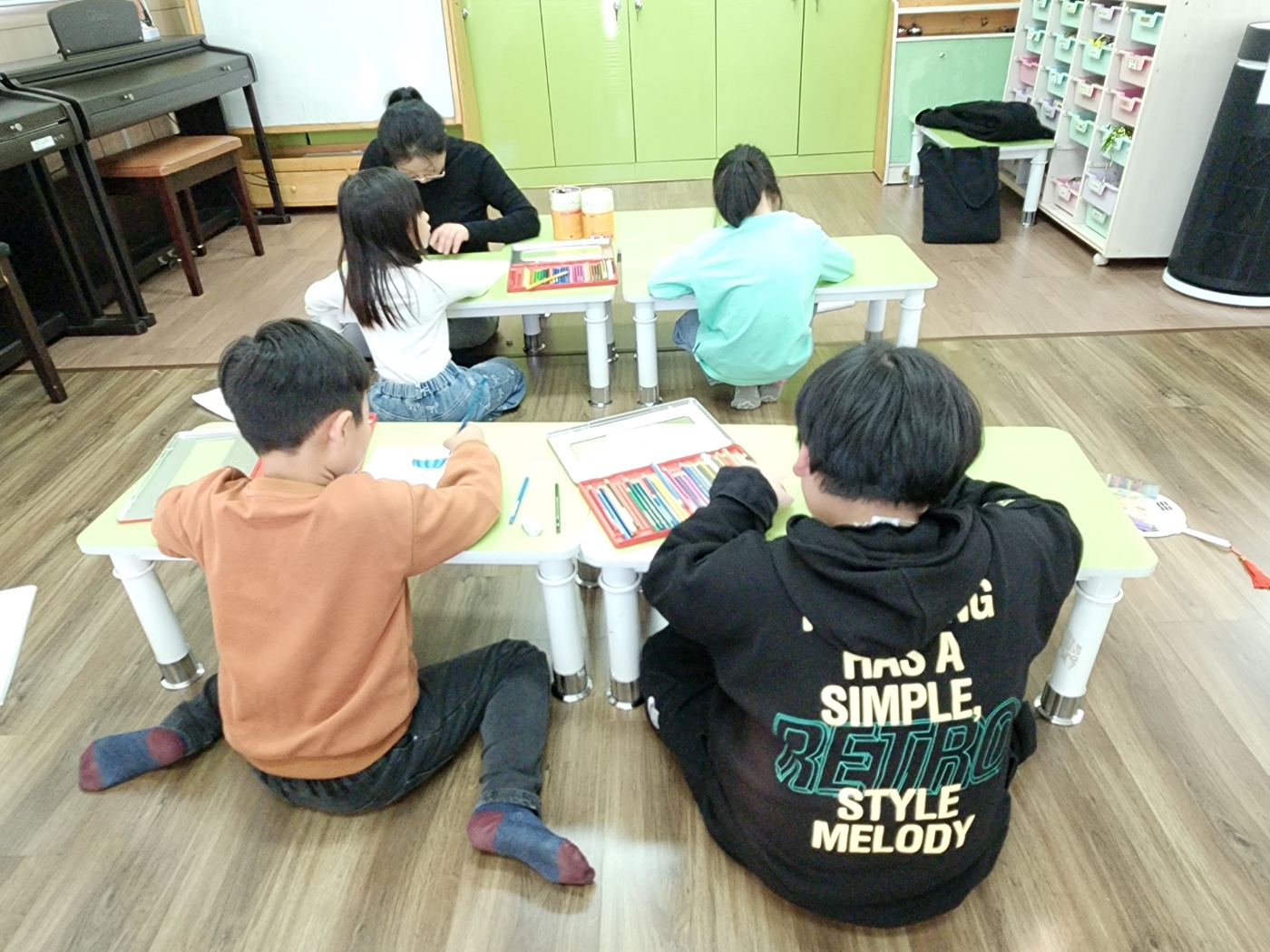 11월3일 미술공예 활동모습