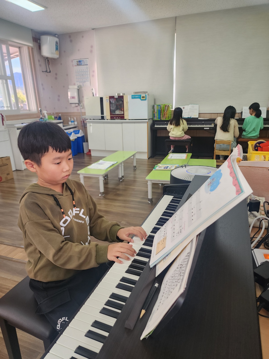 11월5일 피아노 활동모습